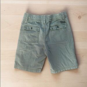 O'Neill Boys (sz 7) Olive Flat Front Shorts